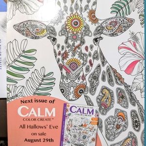 Zen Art Therapy Magazine Calm Art Adult Coloring Book